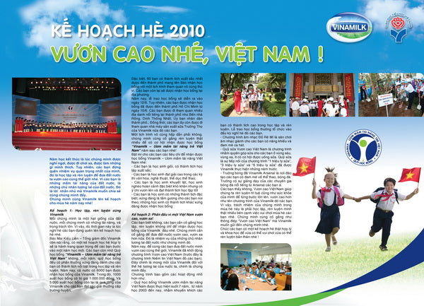 Nhi Đồng - Kế hoạch hè 2010 Vươn Cao Nhé, Việt Nam