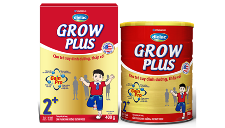 Dielac Grow Plus – Đặc chế cho trẻ suy dinh dưỡng