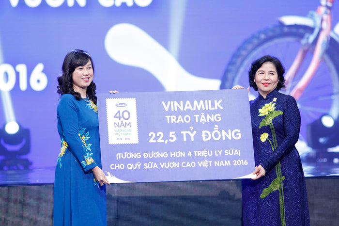 Vinamilk 40 năm nuôi dưỡng ước mơ vươn cao Việt Nam