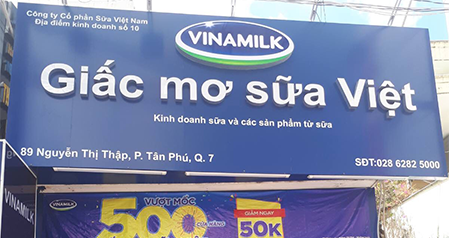 Vinamilk tuyển đối tác hợp tác mở cửa hàng “Giấc mơ sữa Việt”