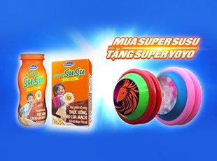 Chương trình khuyến mại: Mua Super Susu - Tặng super yoyo