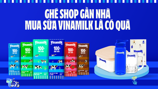 THÔNG BÁO CHƯƠNG TRÌNH KHUYẾN MÃI SỮA TƯƠI VINAMILK 100%