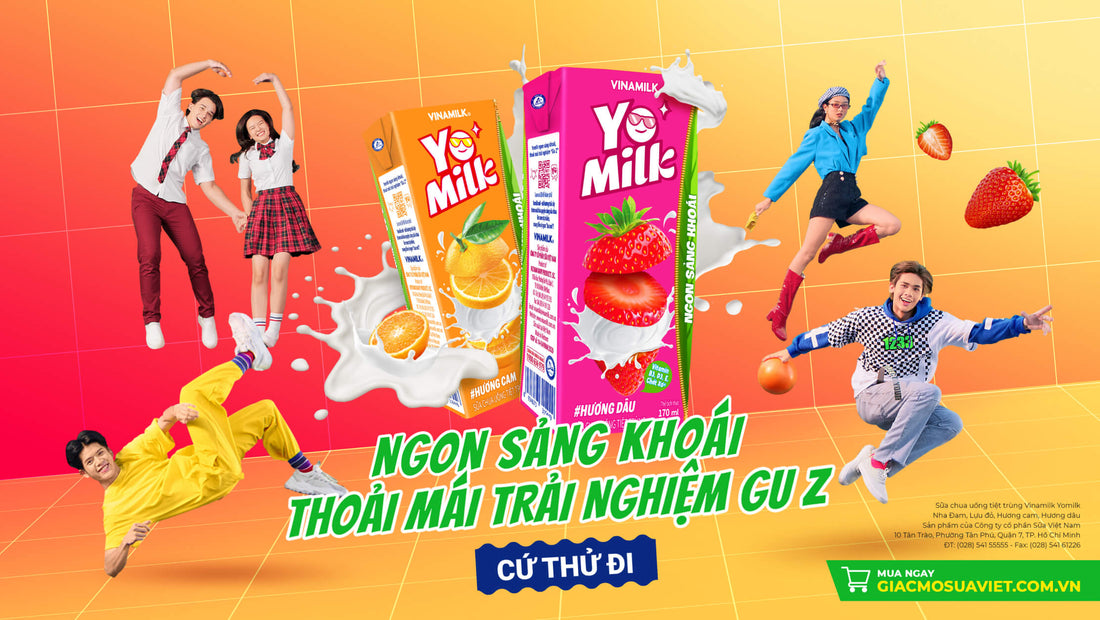 Vinamilk Yomilk tung TVC cực chất chinh phục thế hệ Z