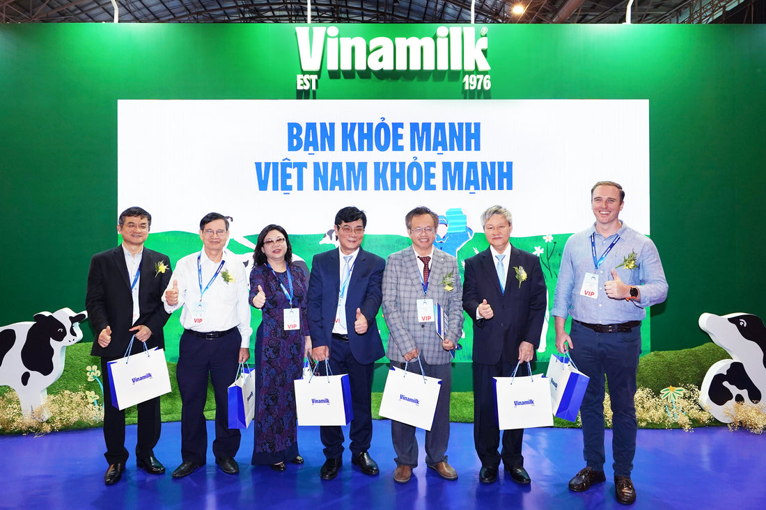 SỨC HÚT CỦA VINAMILK TẠI TRIỂN LÃM QUỐC TẾ CHUYÊN NGÀNH SỮA