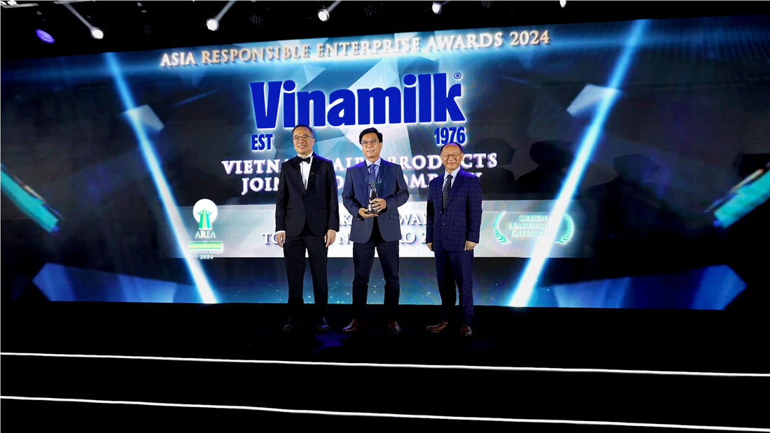 VINAMILK – DOANH NGHIỆP SỮA DUY NHẤT CỦA CHÂU Á ĐƯỢC VINH DANH TẠI GIẢI THƯỞNG QUỐC TẾ VỀ “GREEN LEADERSHIP”