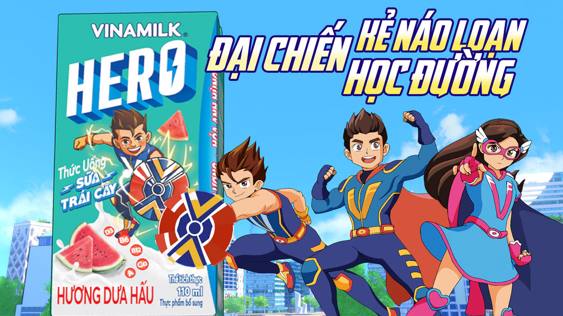 Hero Tập 3 – Biệt Đội Hero Đại Chiến Kẻ Náo Loạn Học Đường