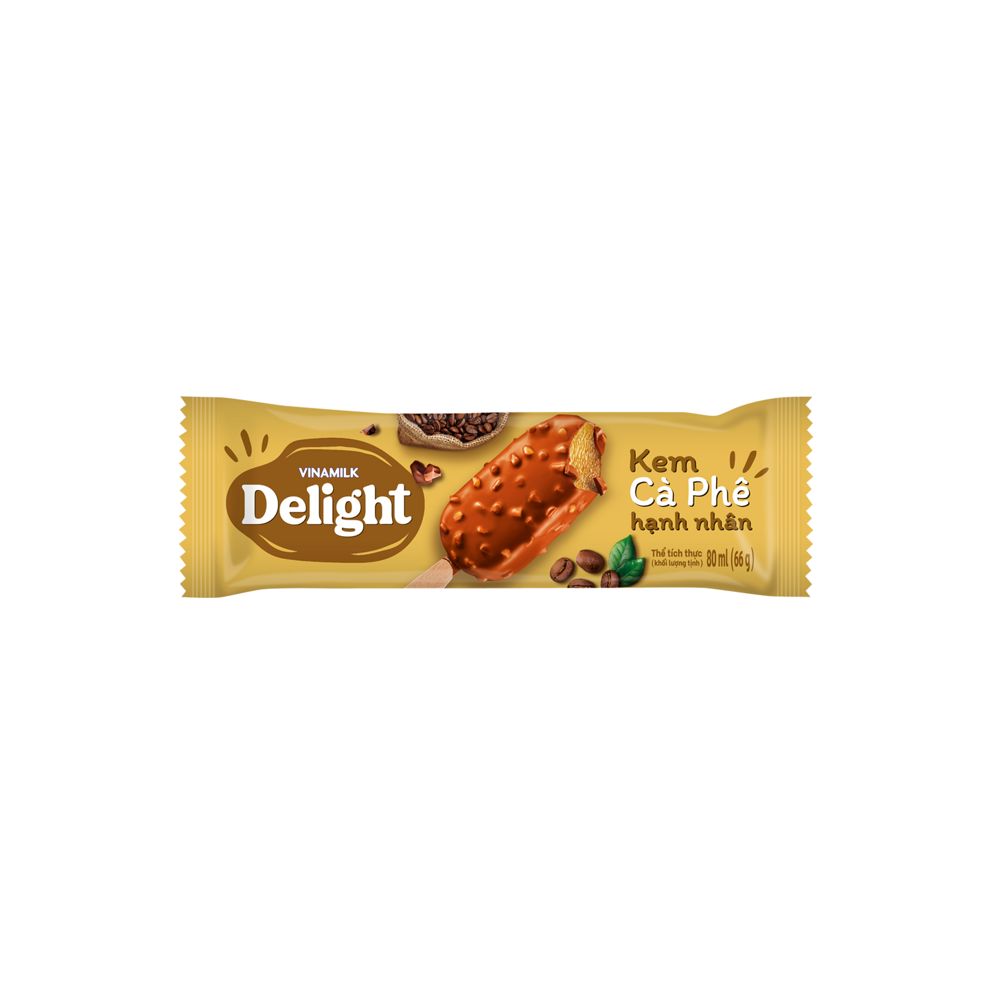 Kem cây Delight Cà phê Hạnh nhân