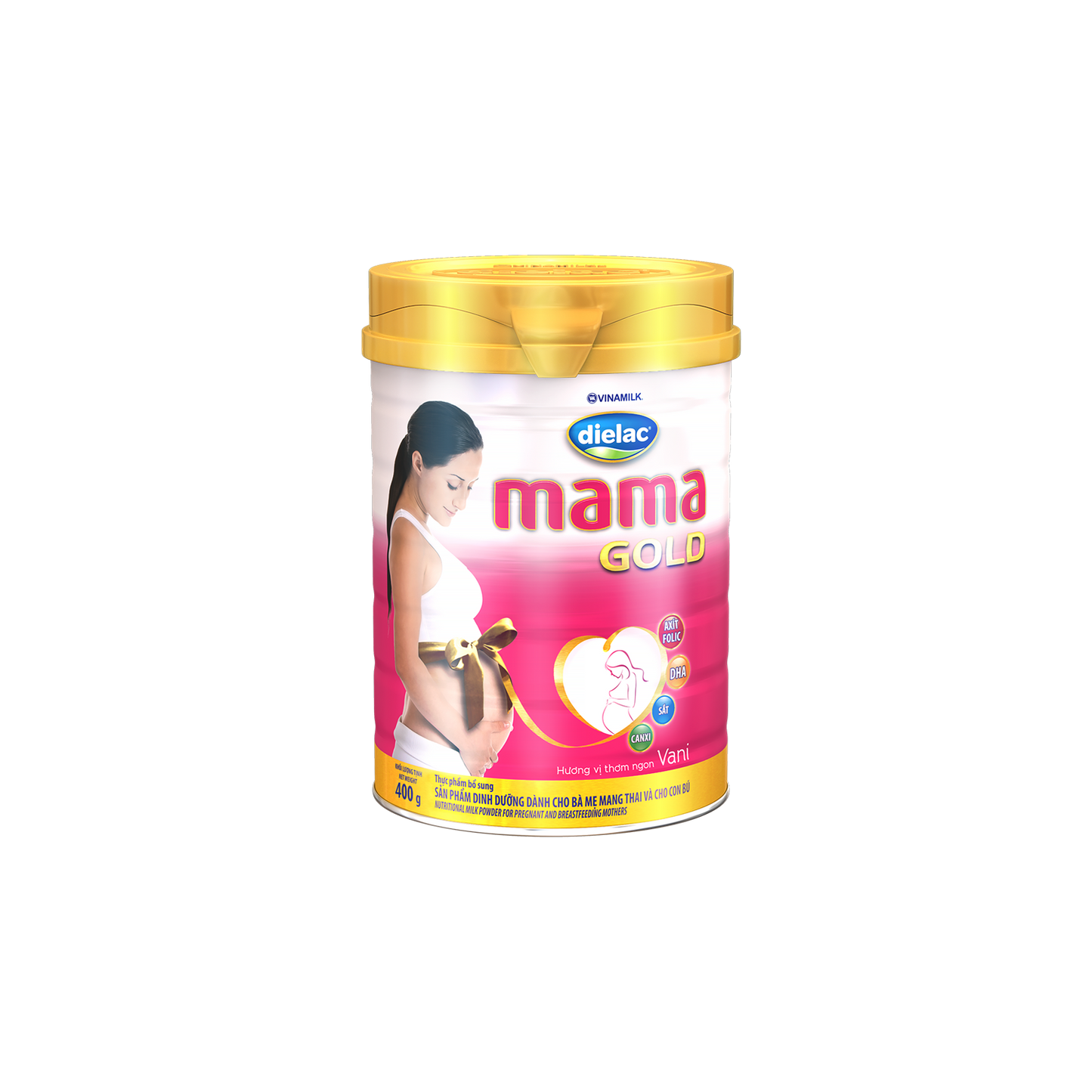 Sữa bột mẹ bầu Dielac Mama Gold Hương Vani