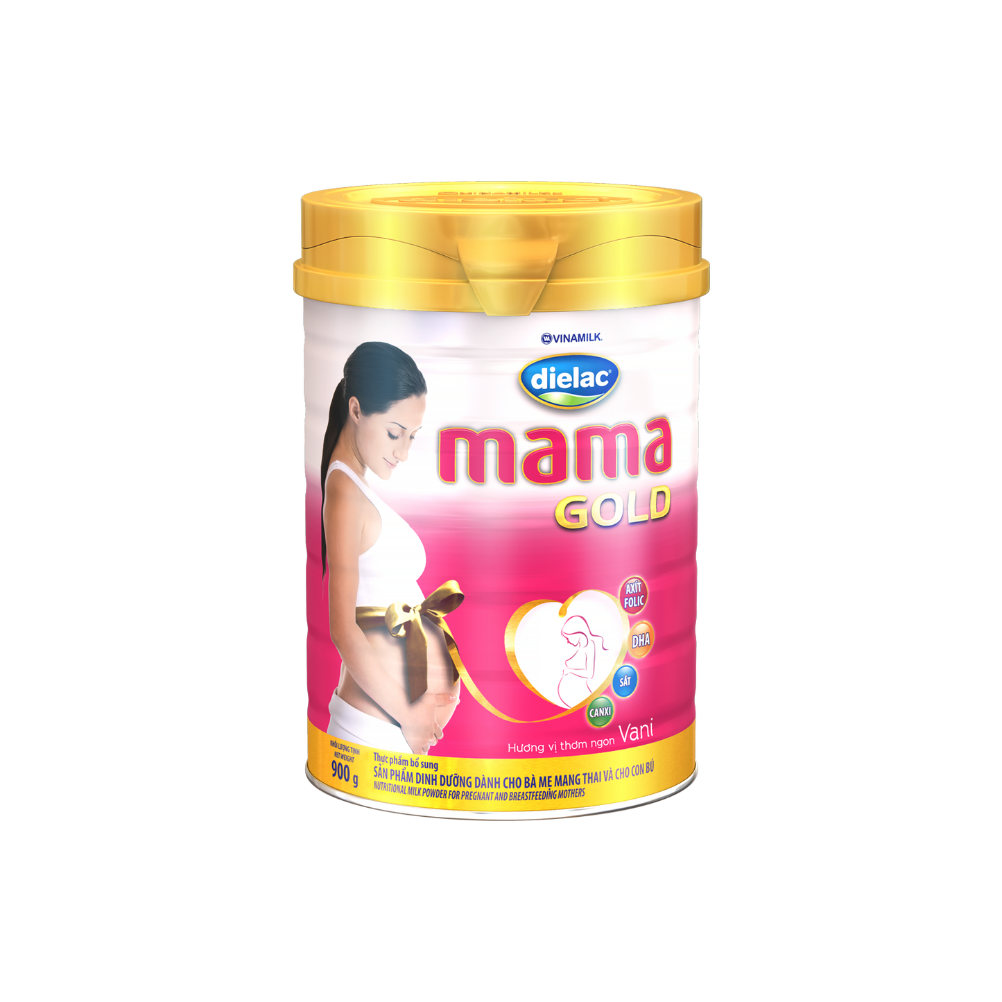 Sữa bột mẹ bầu Dielac Mama Gold Hương Vani