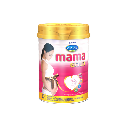 Sữa bột mẹ bầu Dielac Mama Gold Hương Vani