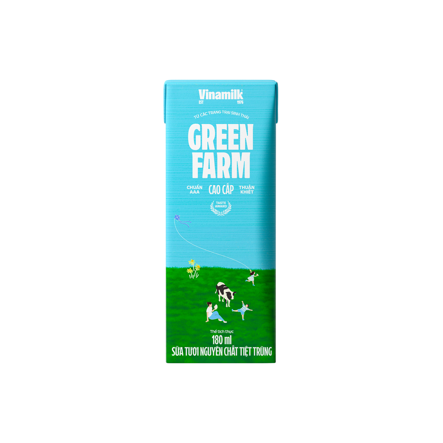 Sữa tươi tiệt trùng Green Farm Không đường