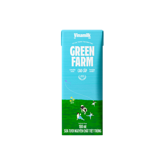 Sữa tươi tiệt trùng Green Farm Không đường