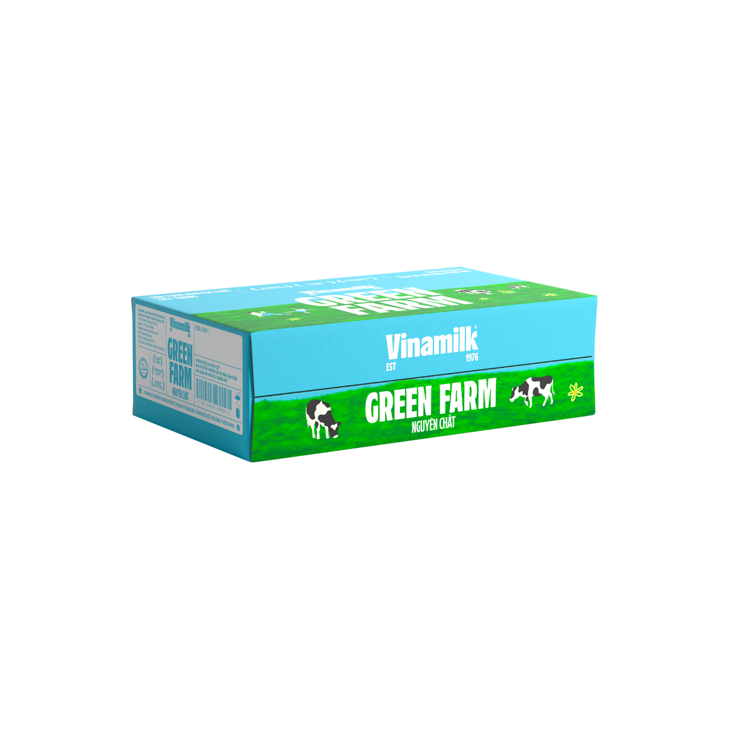 Sữa tươi tiệt trùng Green Farm Không đường