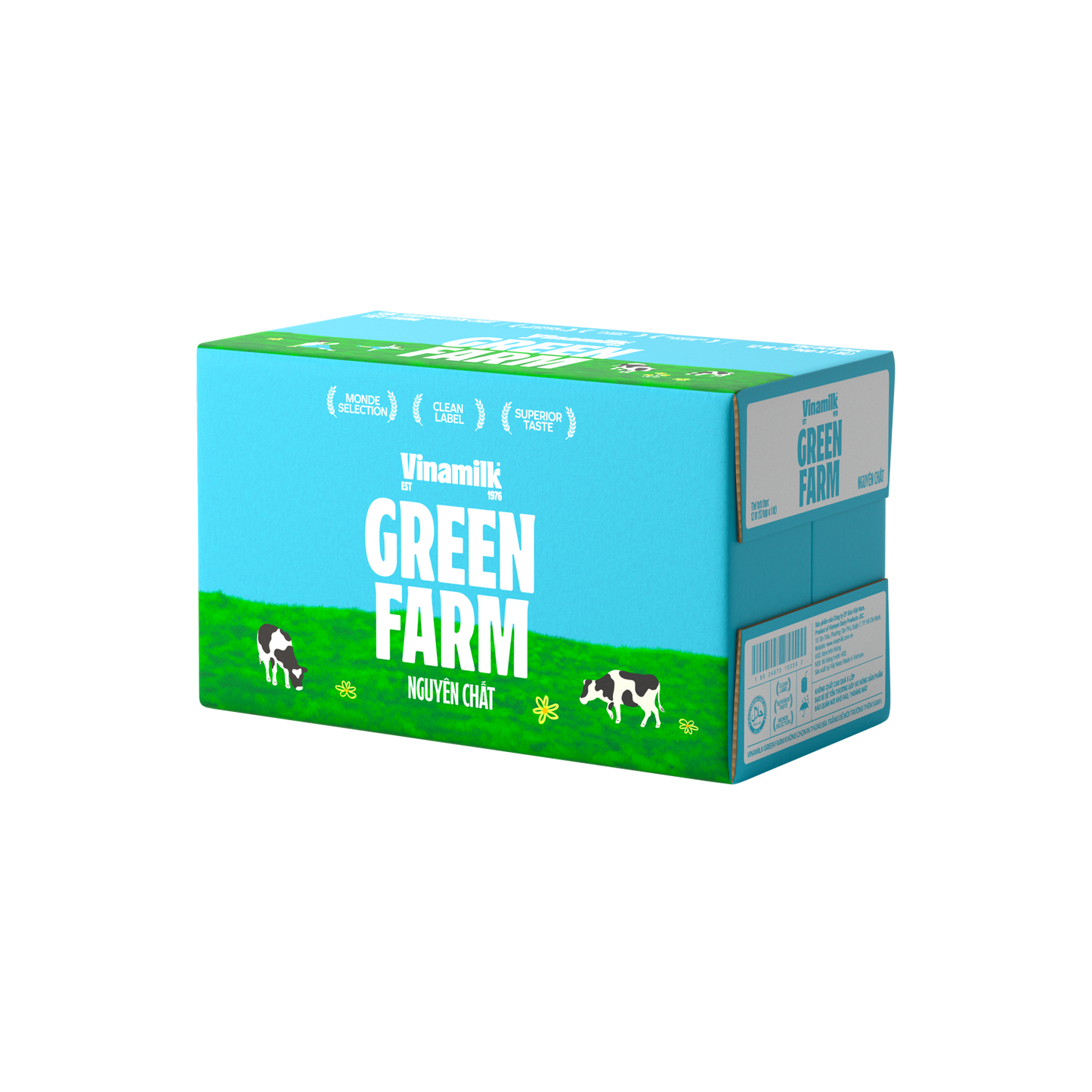 Sữa tươi tiệt trùng Green Farm Không đường