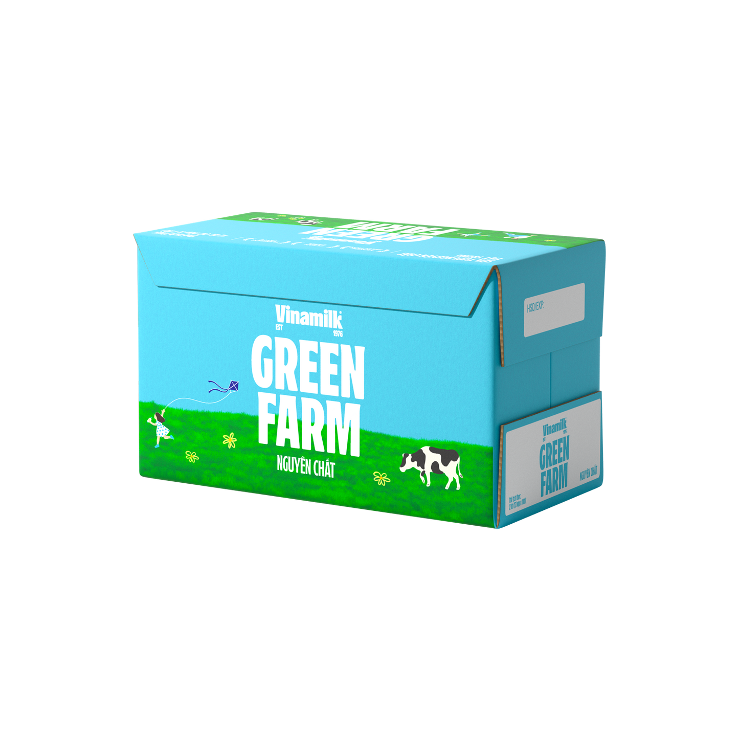 Sữa tươi tiệt trùng Green Farm Không đường