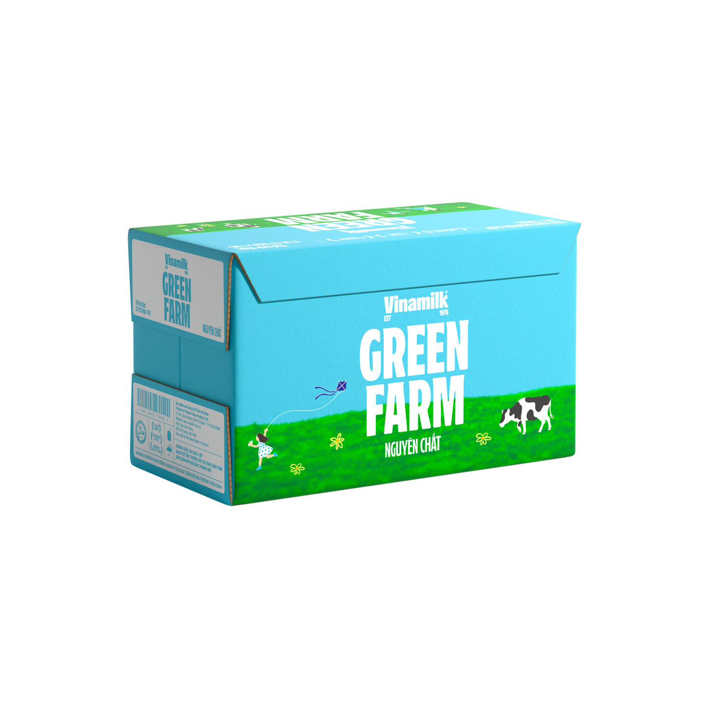 Sữa tươi tiệt trùng Green Farm Không đường