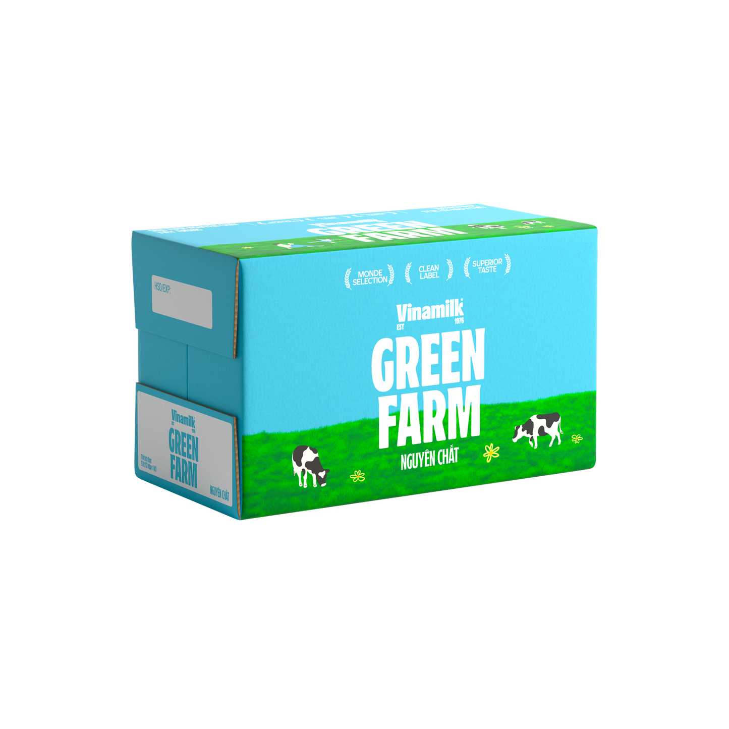 Sữa tươi tiệt trùng Green Farm Không đường