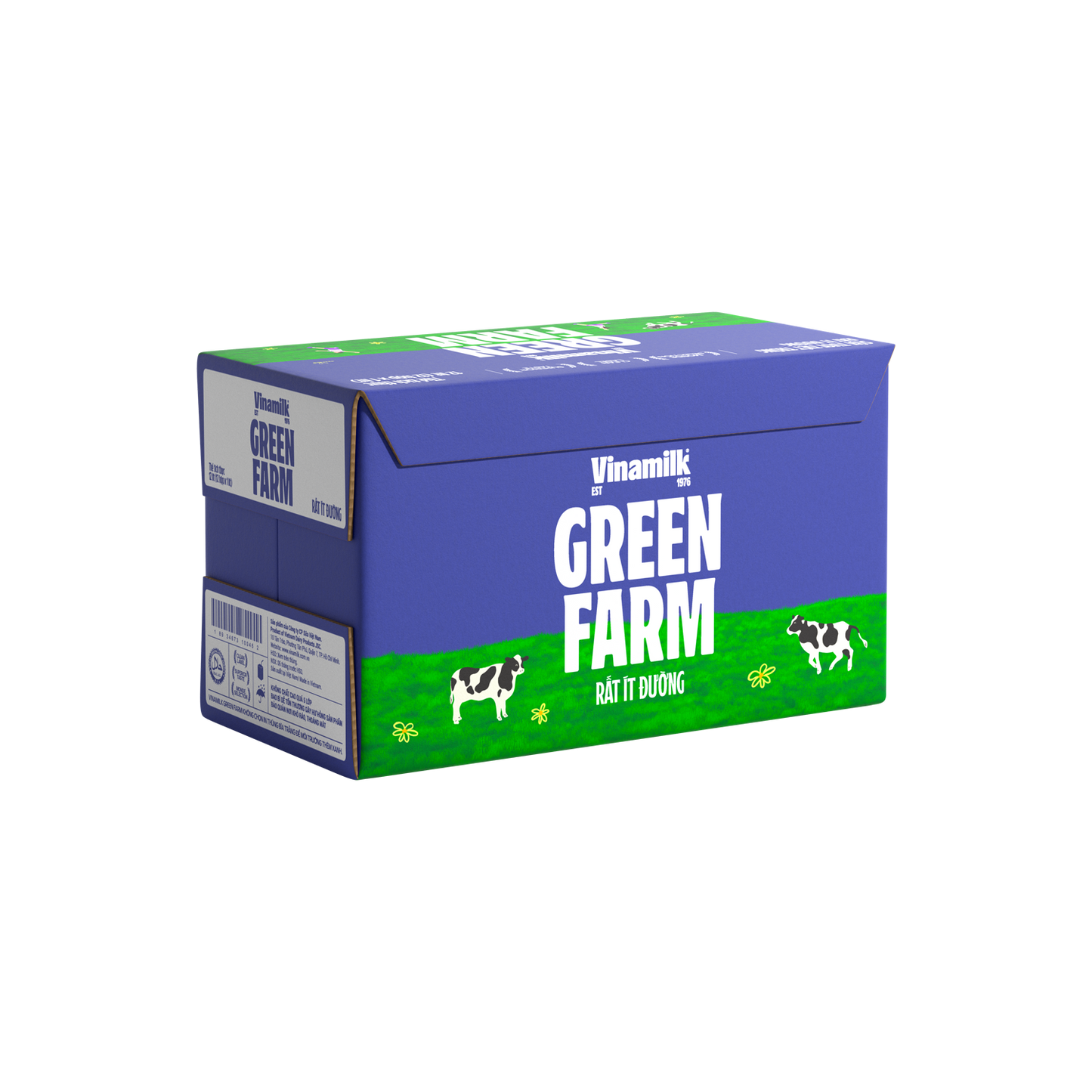 Sữa tươi tiệt trùng Green Farm Rất ít đường