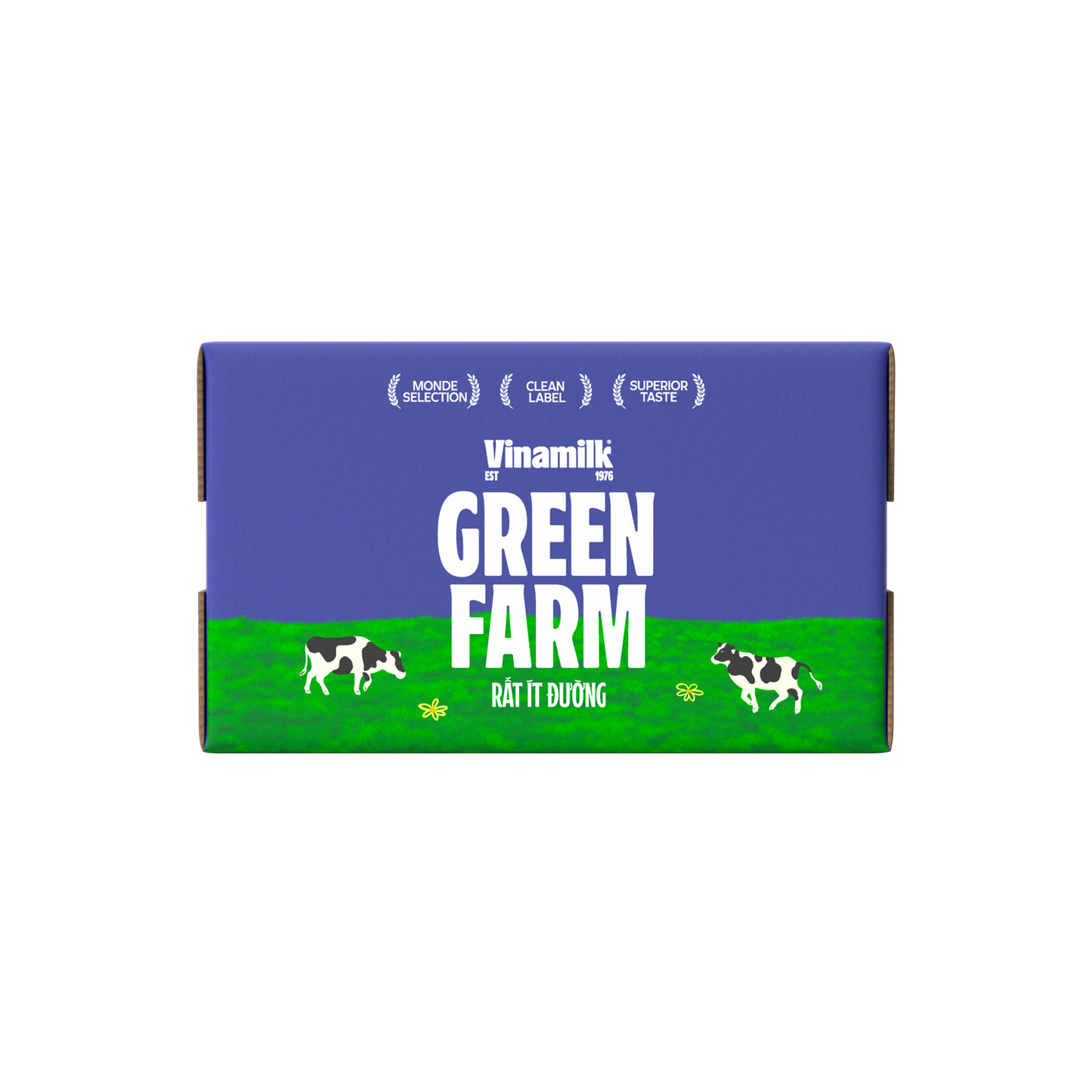 Sữa tươi tiệt trùng Green Farm Rất ít đường