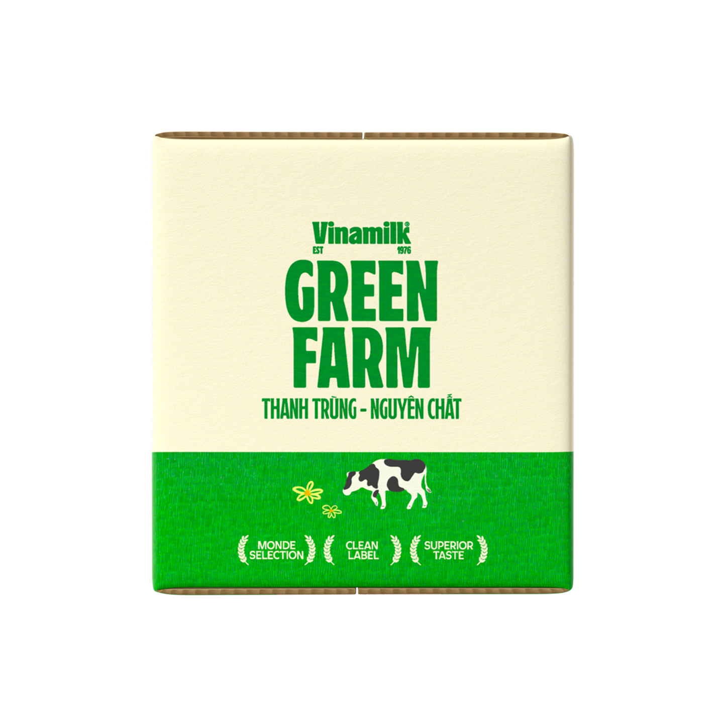 Sữa tươi thanh trùng Green Farm Không đường