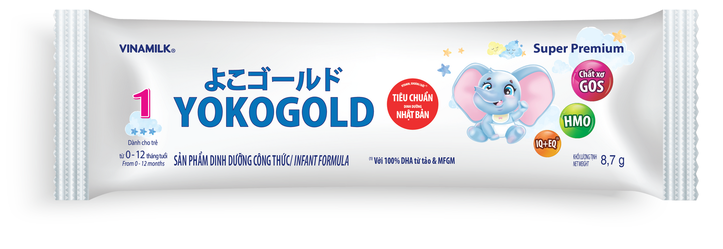 Sữa bột trẻ em YokoGold 1 (0-12 tháng)