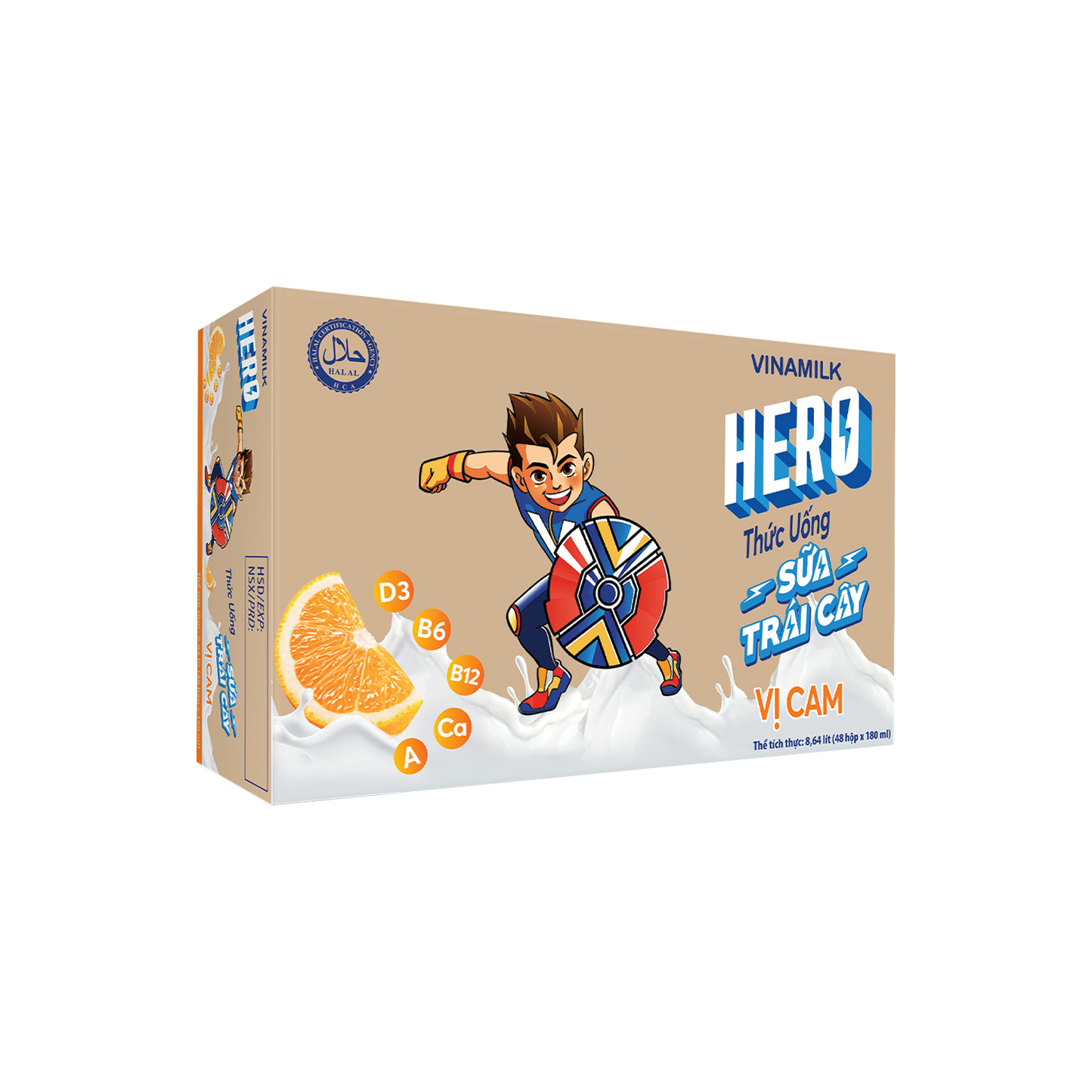 Sữa trái cây Hero Hương Cam