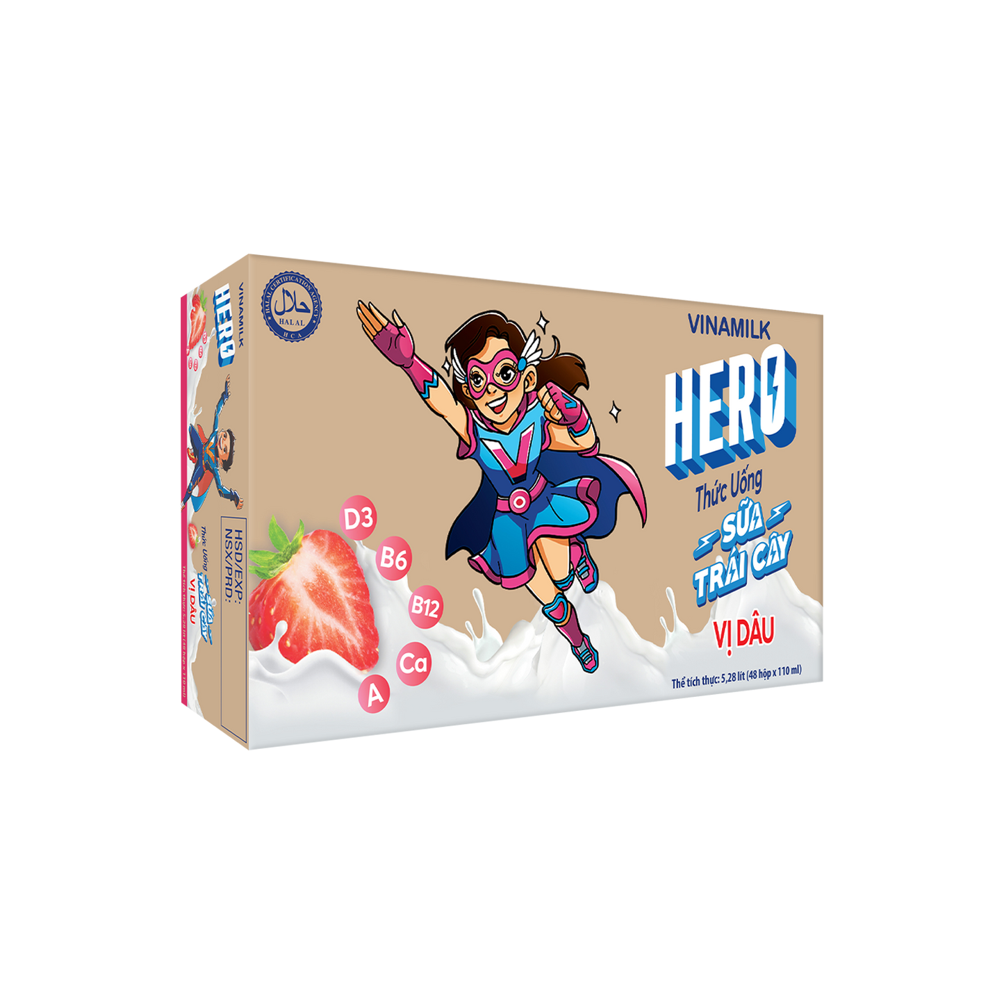 Sữa trái cây Hero Hương Dâu