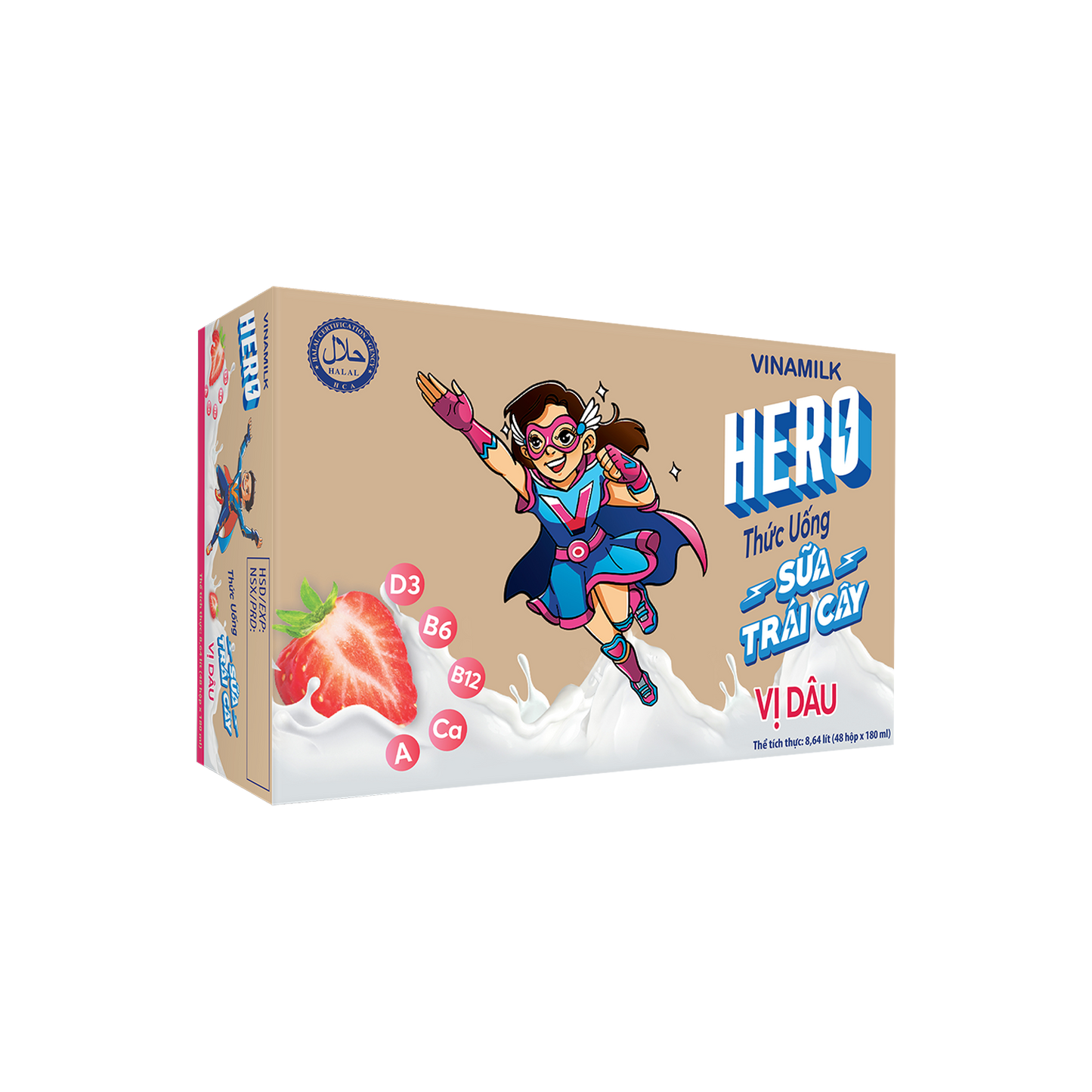 Sữa trái cây Hero Hương Dâu