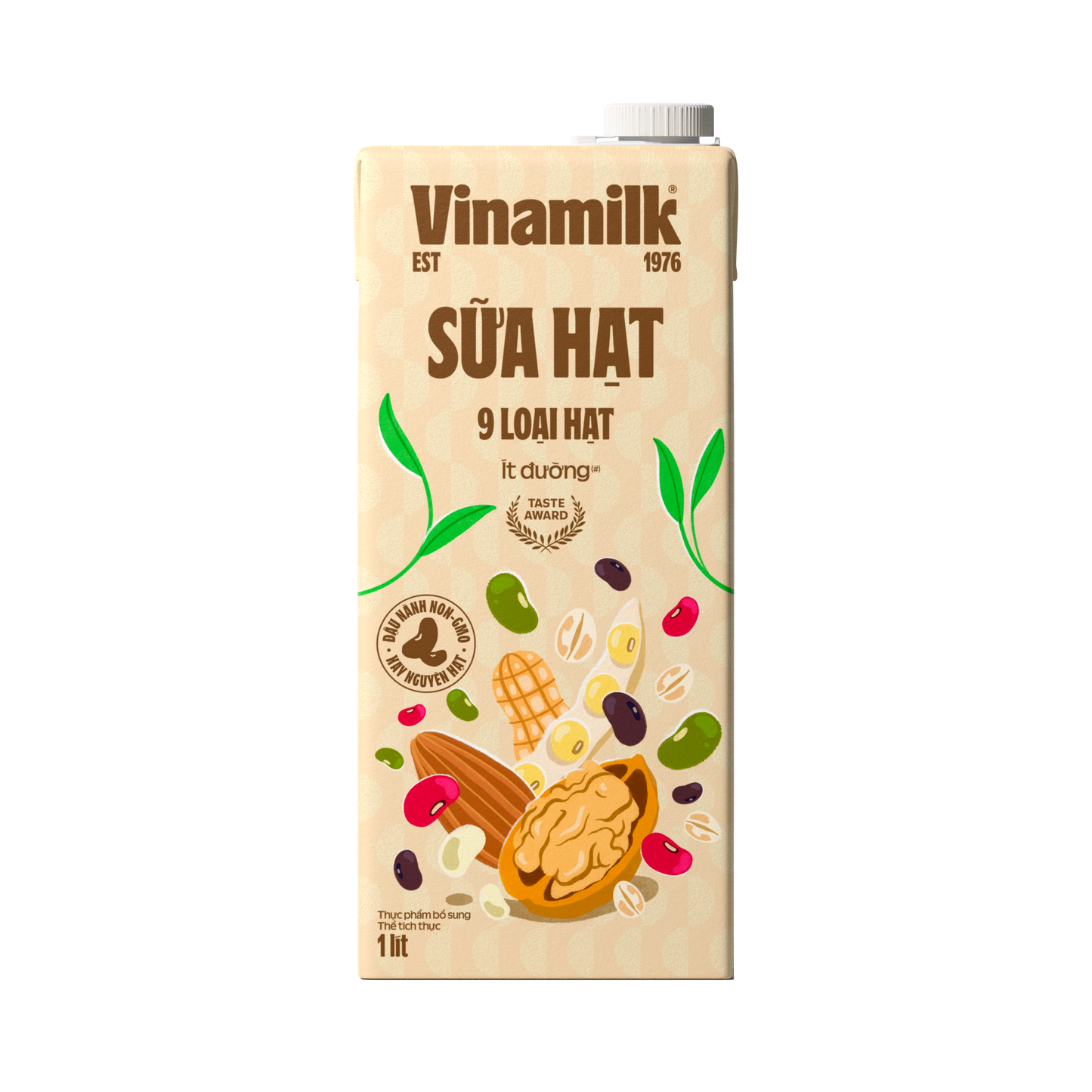 Sữa hạt Vinamilk 9 loại hạt Ít đường