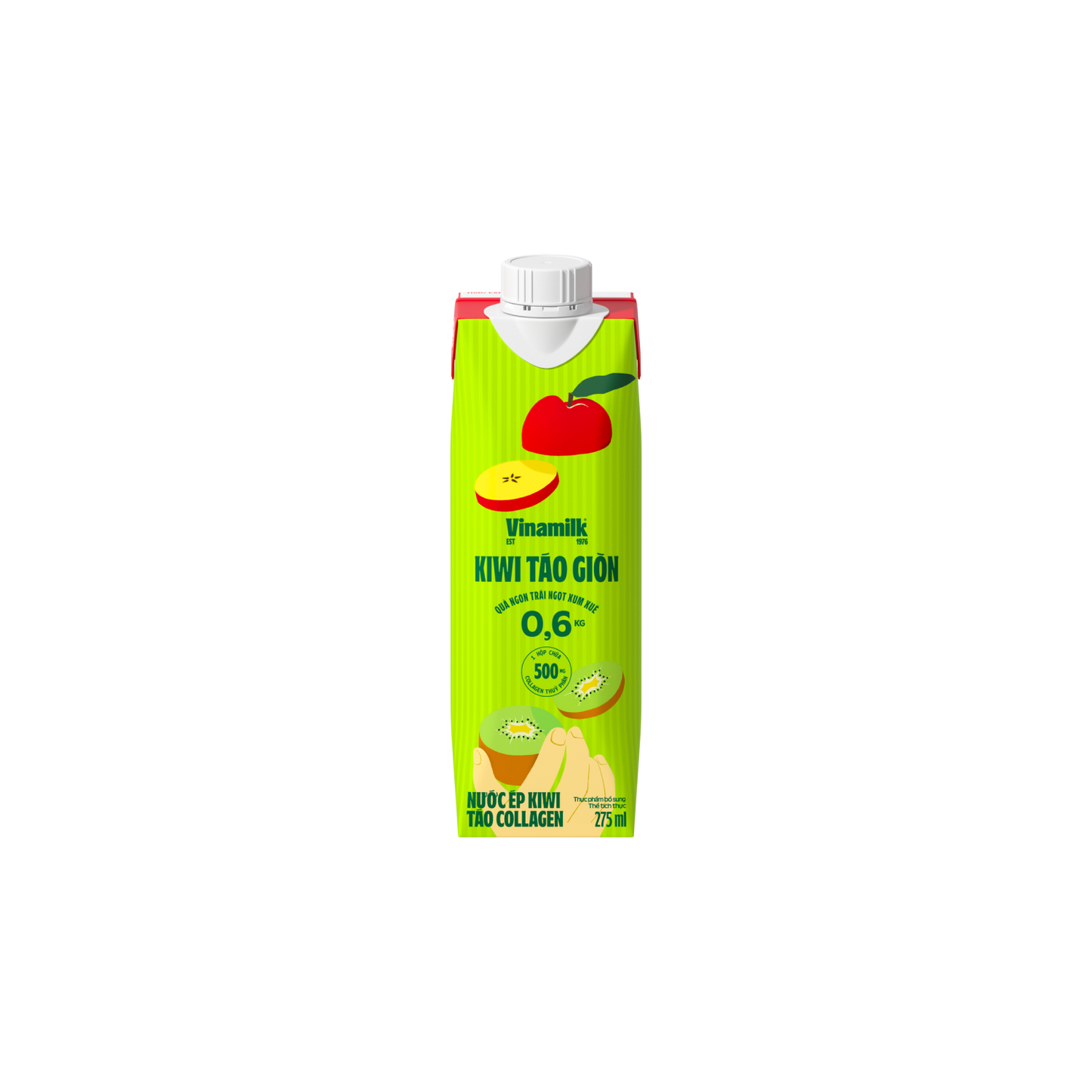 Nước ép Kiwi Táo Collagen Vinamilk