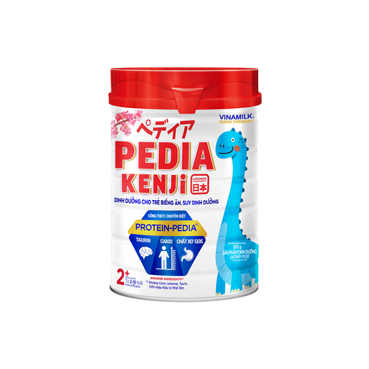 Sữa bột trẻ em Pedia Kenji 2+ (2-10 tuổi)