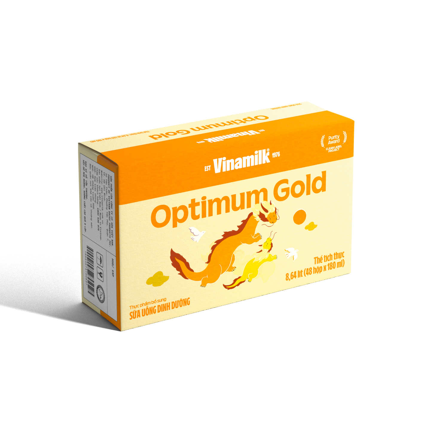 Sữa bột trẻ em pha sẵn Optimum Gold (trên 1 tuổi)