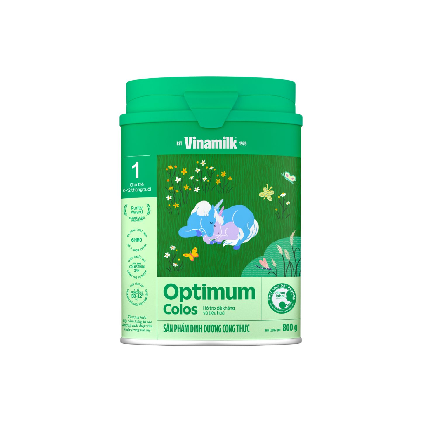 Sữa bột trẻ em Optimum Colos 1 (0-12 tháng)