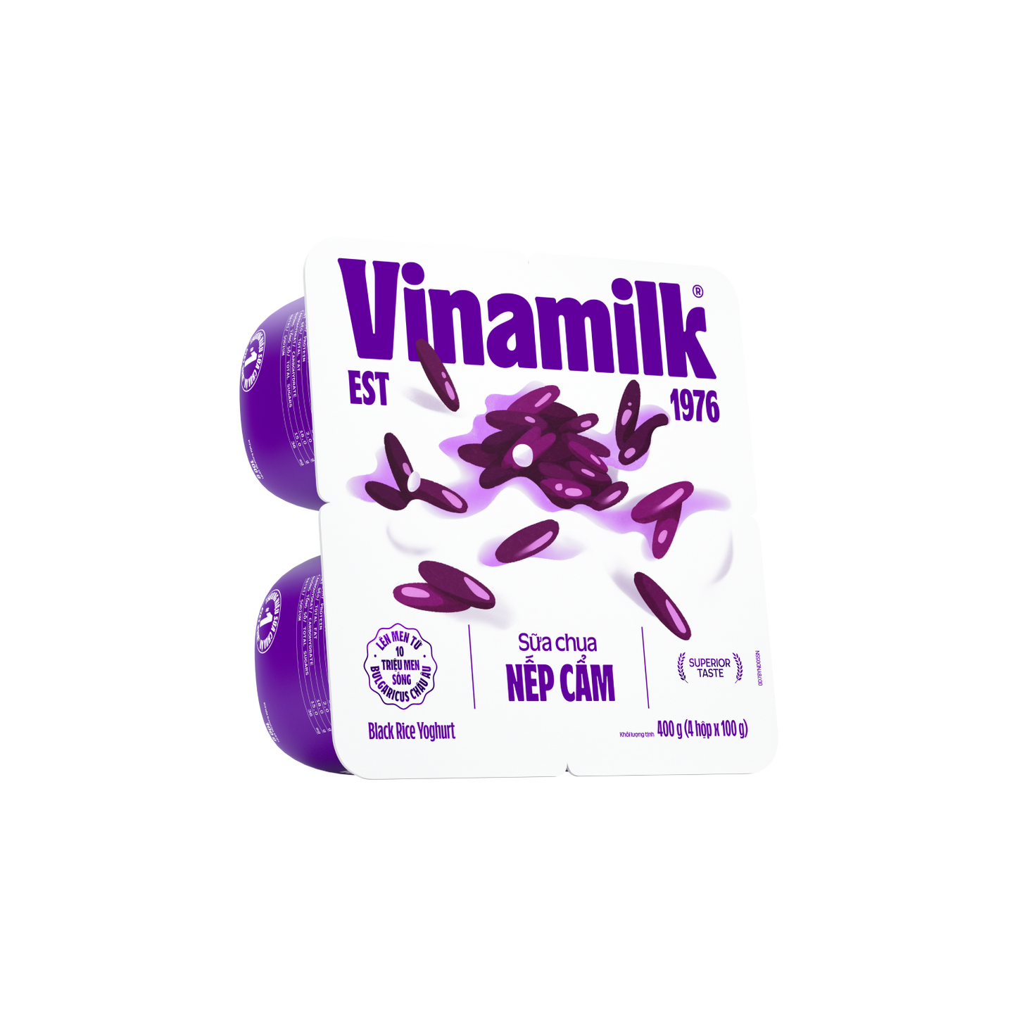 Sữa chua ăn Vinamilk Nếp cẩm