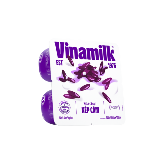 Sữa chua ăn Vinamilk Nếp cẩm