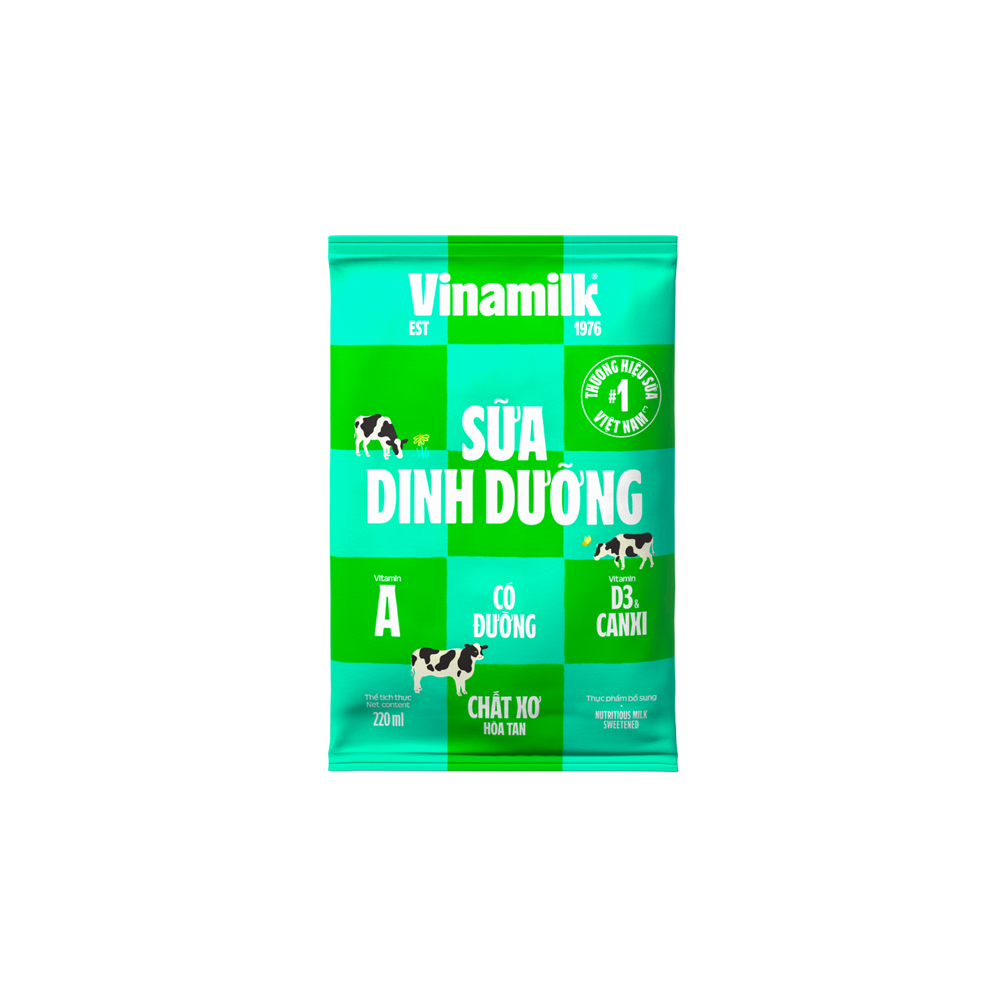 Sữa dinh dưỡng Vinamilk Có đường