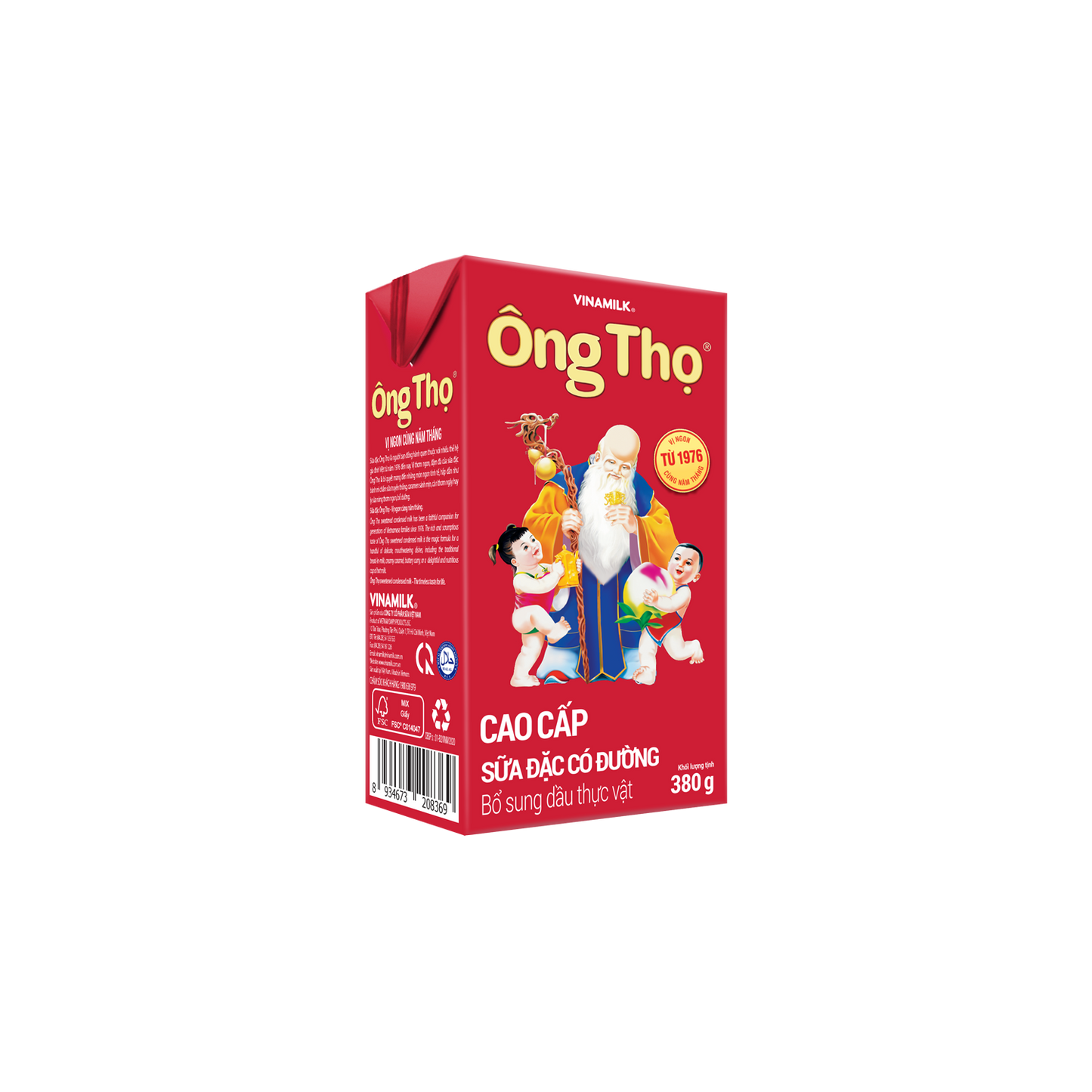 Sữa đặc Ông Thọ Nhãn đỏ