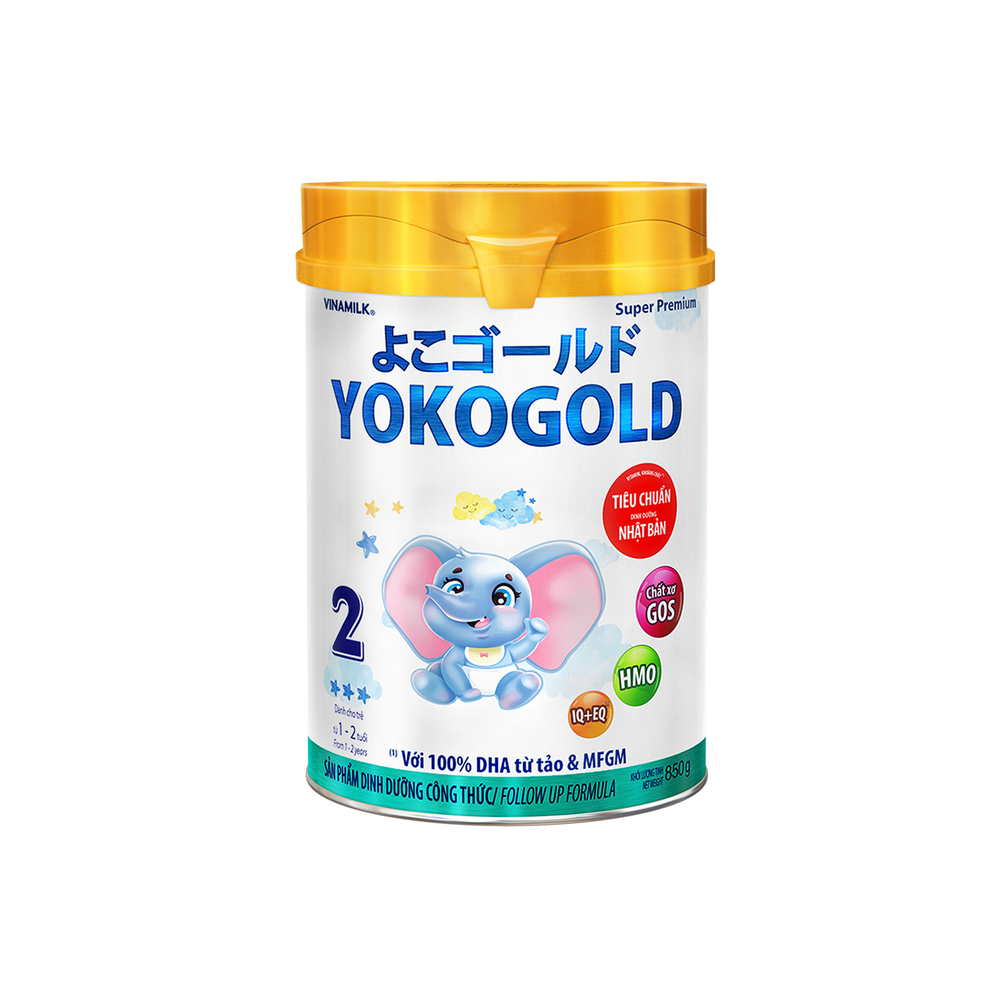 Sữa bột trẻ em YokoGold 2 (1-2 tuổi)