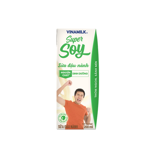 Sữa đậu nành Super Soy Nguyên chất