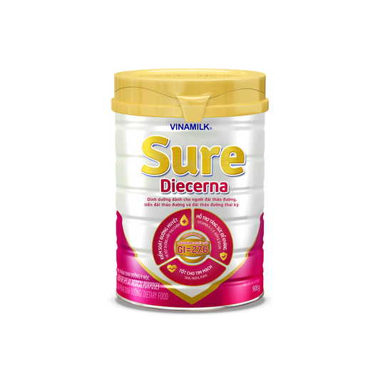 Sữa bột cho người tiểu đường Sure Diecerna