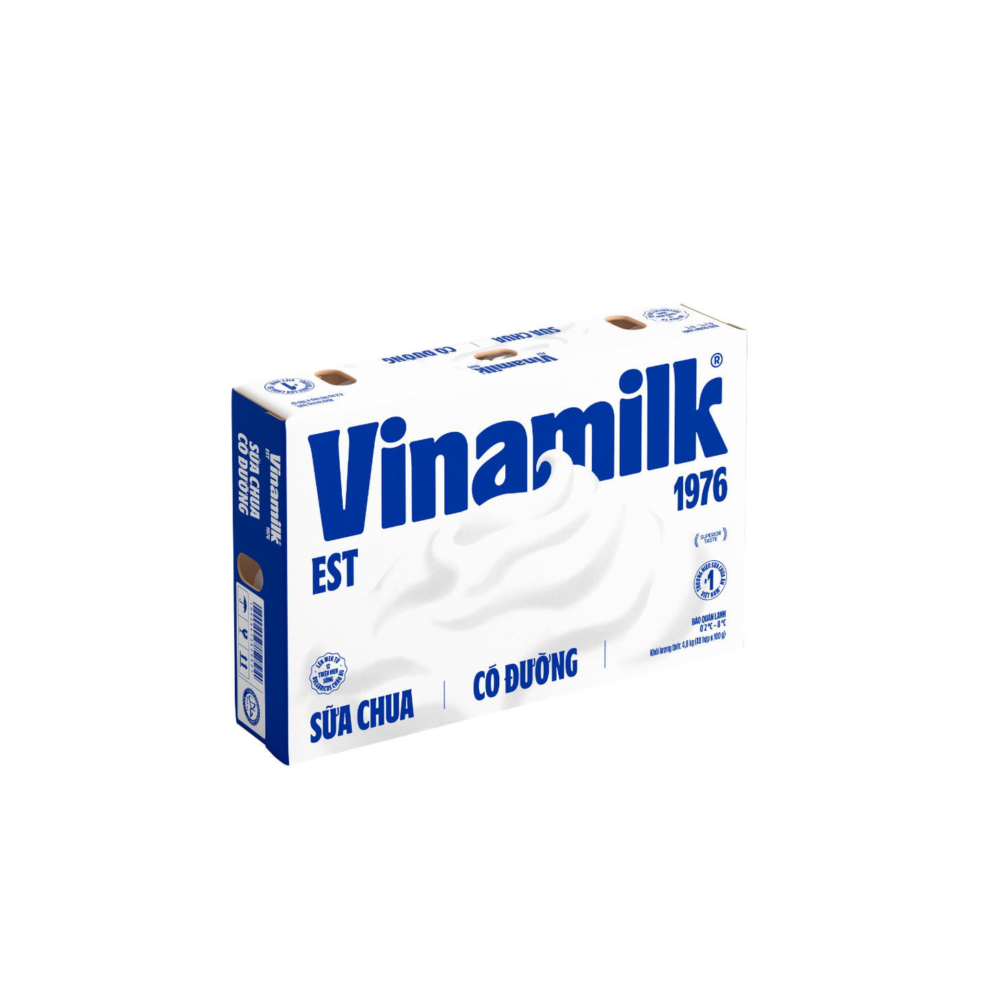 Sữa chua ăn Vinamilk Có đường